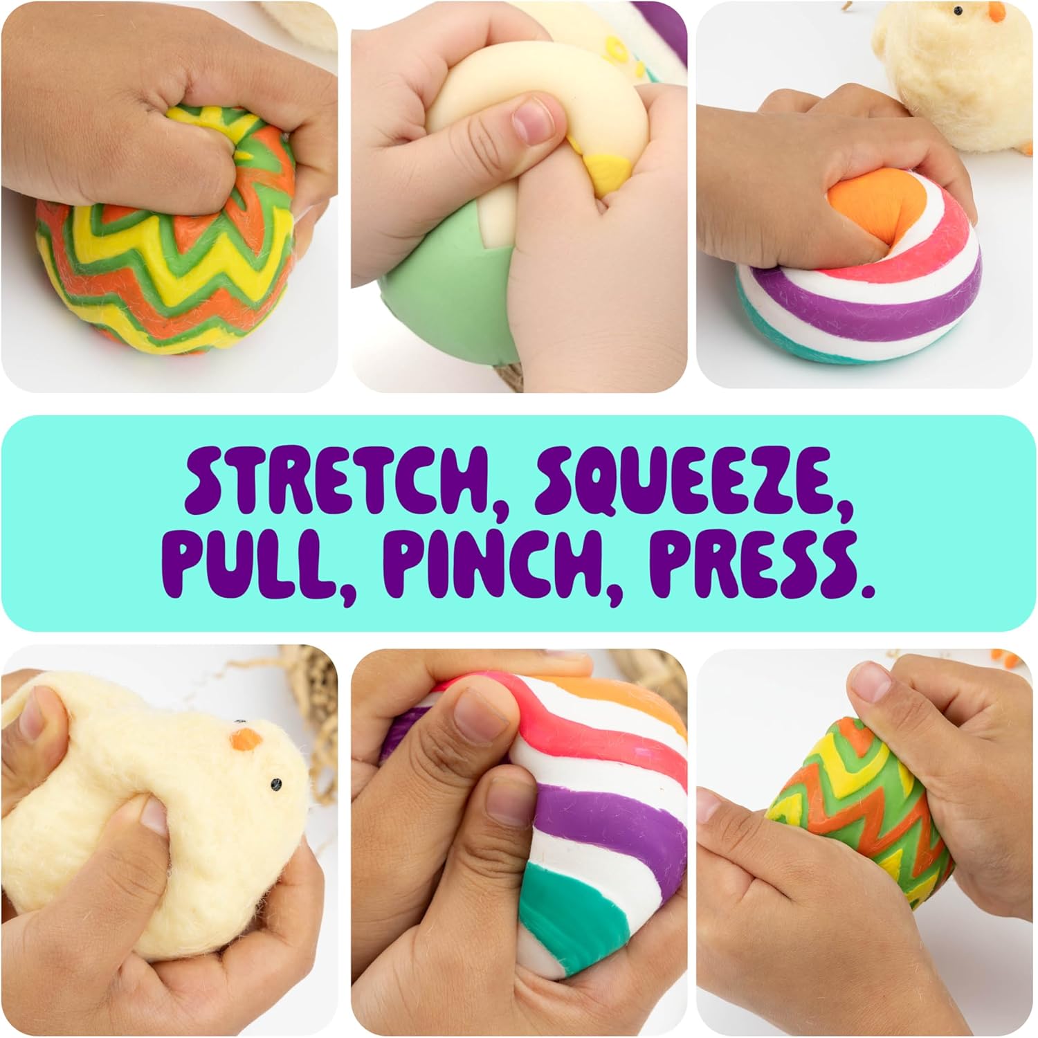 Taba Easter Chicken Nest Squishy – Stevenson's Toys & Games