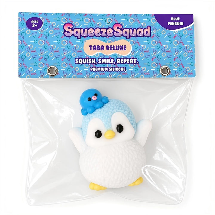 Taba Blue Penguin Squishy Fidget