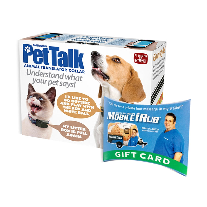 Pet Talk Prank Gift Box