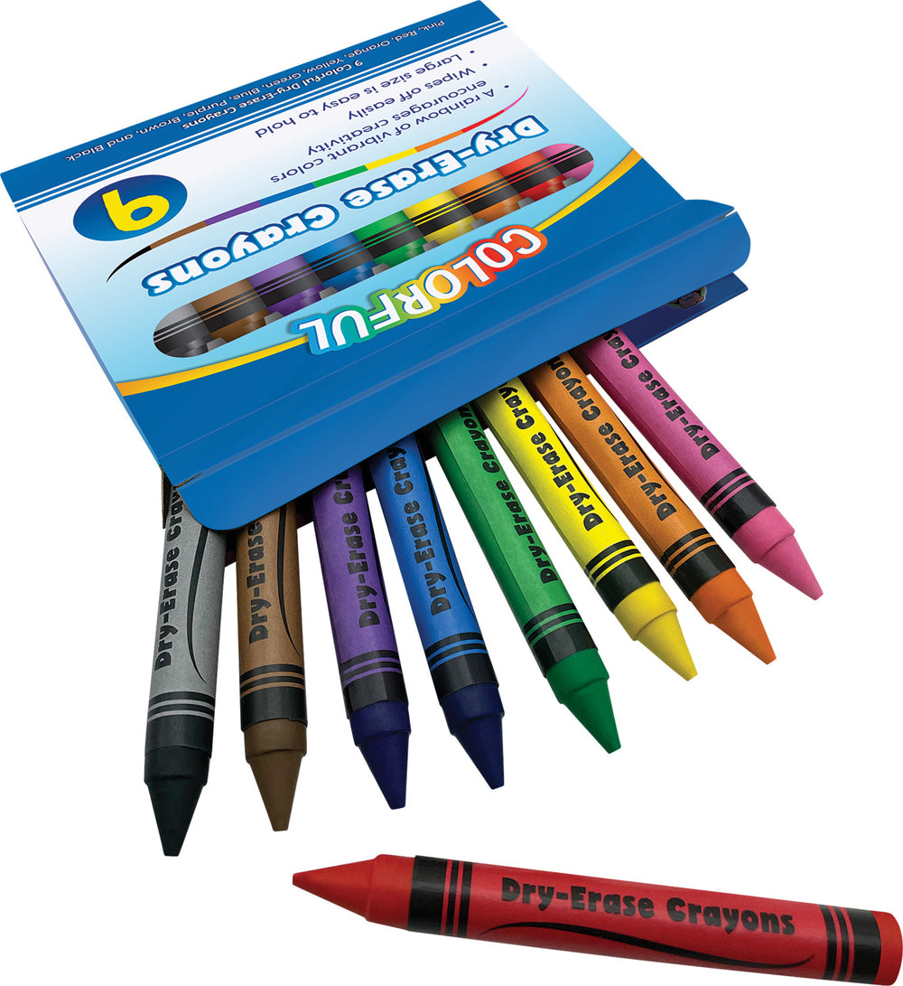 Colorful Dry-Erase Crayons