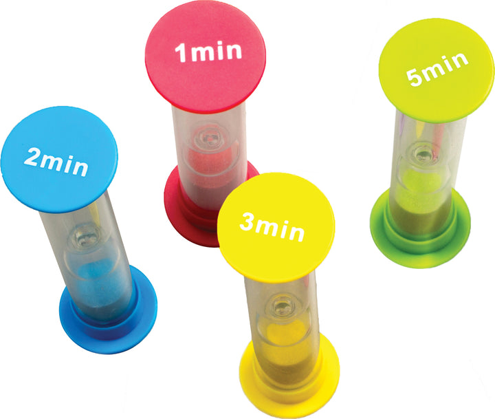 Small Sand Timers Combo 4-Pack