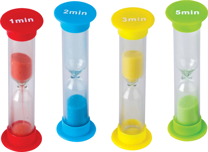 Small Sand Timers Combo 4-Pack