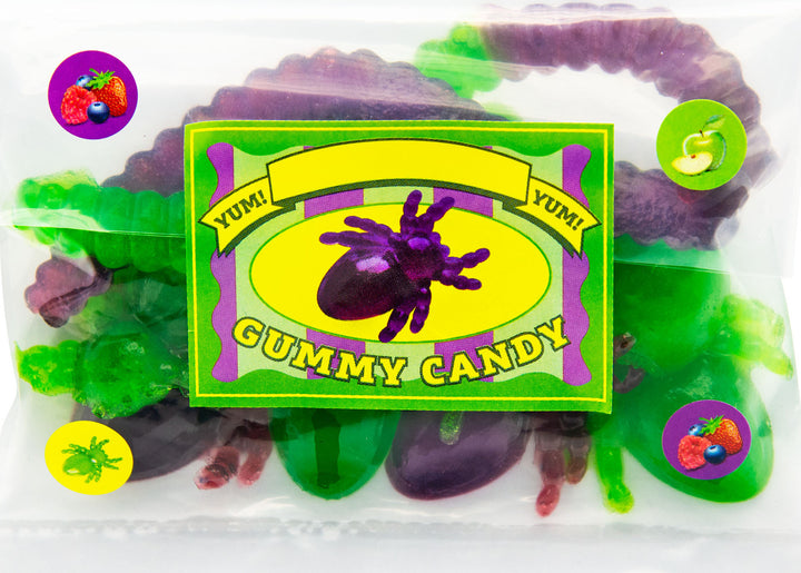 Gross Gummy Candy Lab: Worms and Spiders