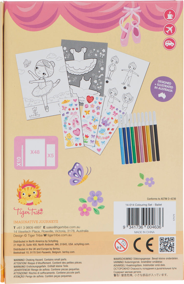 Coloring Set - Ballet