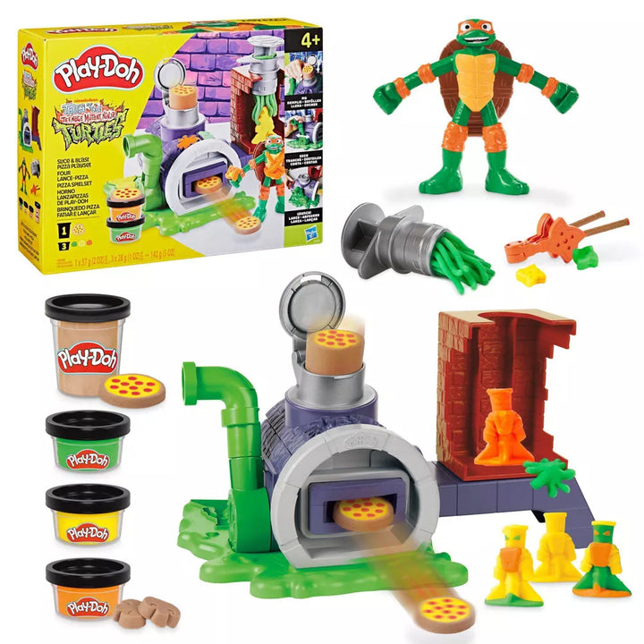 Play Doh TMNT Pizza Blasting Sewer