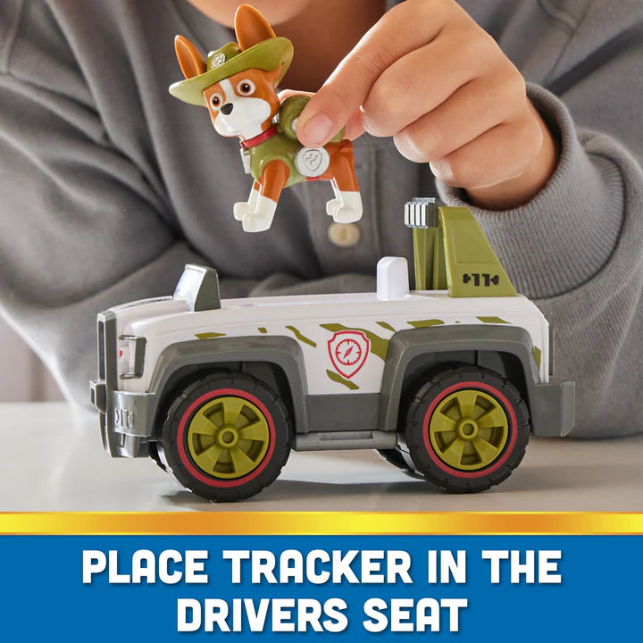 Paw patrol jungle rescue tracker's jungle cruiser best sale