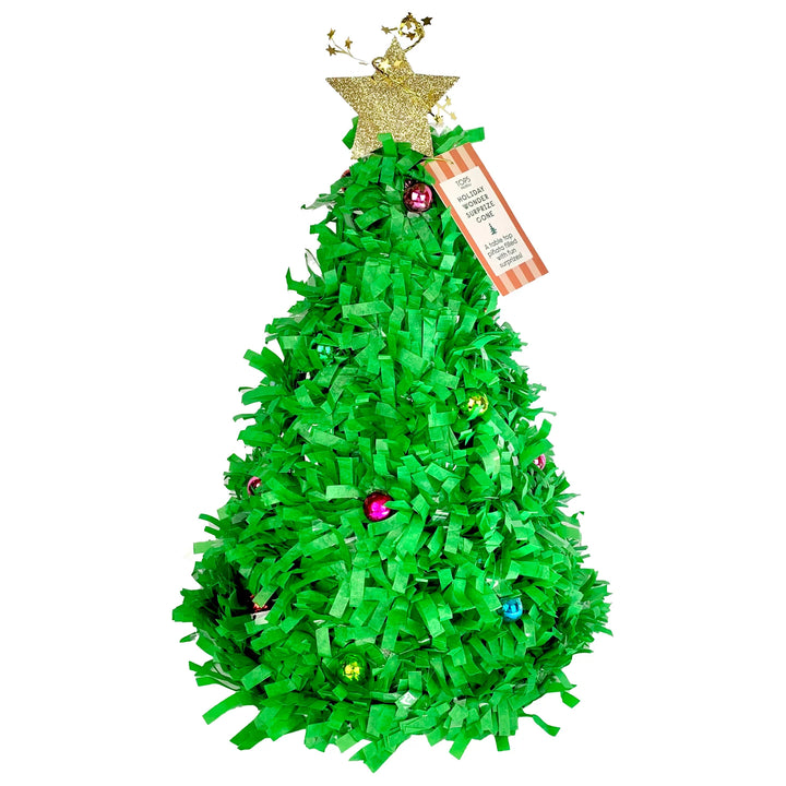 Holiday Wonder Tree Pinata 13"