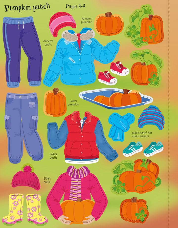 Sticker Dolly Dressing Halloween Trick Or Treat