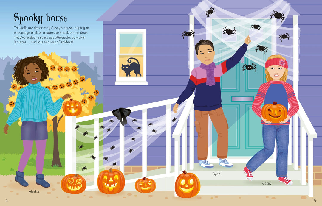 Sticker Dolly Dressing Halloween Trick Or Treat