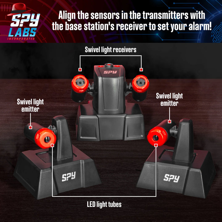 Laser Beam Alarm: Spy Lab