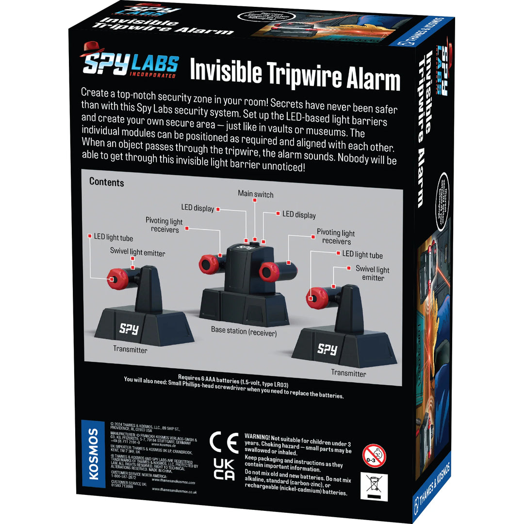 Laser Beam Alarm: Spy Lab