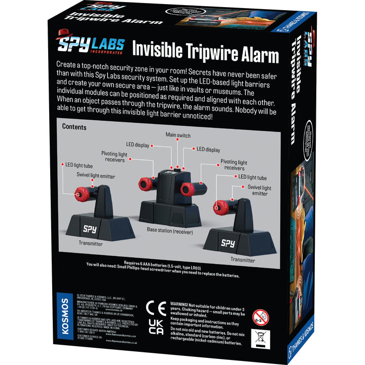 Laser Beam Alarm: Spy Lab