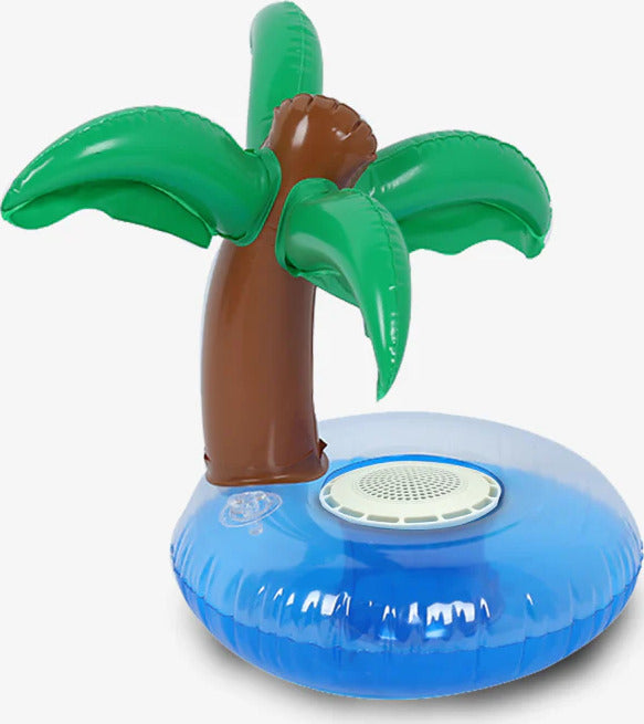 Bluetooth Floating Speaker & Cup Holder - Palm Tree
