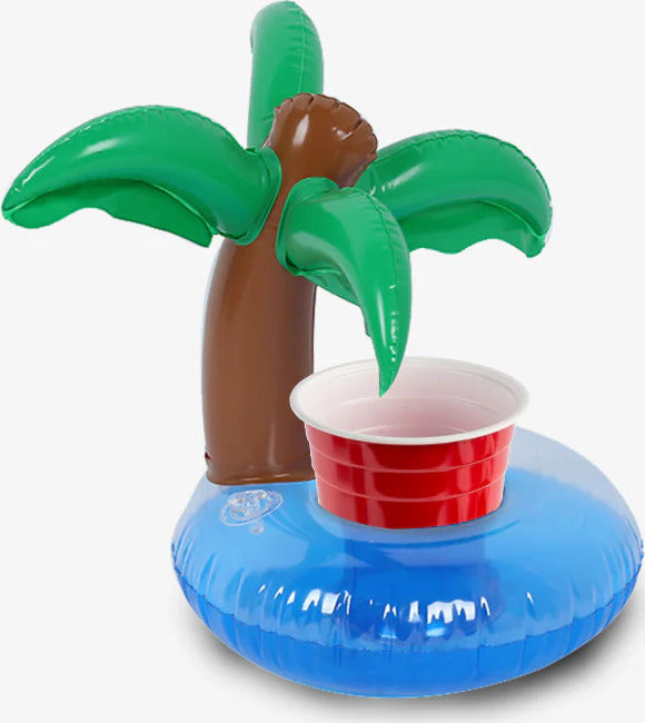 Bluetooth Floating Speaker & Cup Holder - Palm Tree