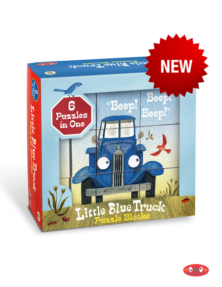 Blue Truck Puzzle Blocks