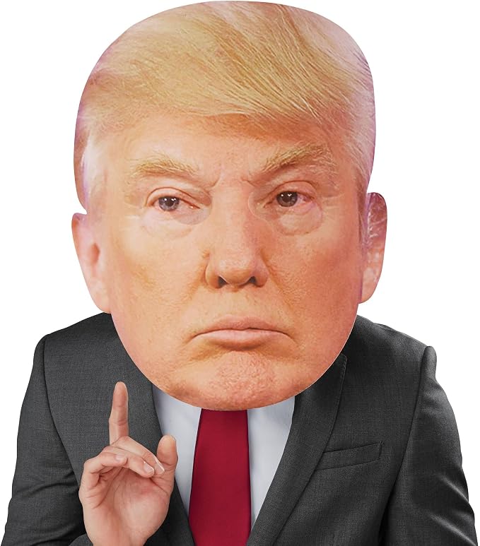 Giant Trump Mask