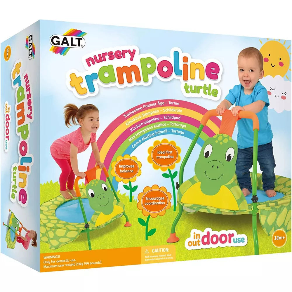 Turtle Nursey Trampoline 1+