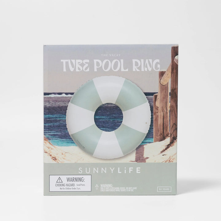 Pool Ring Olive Stripe