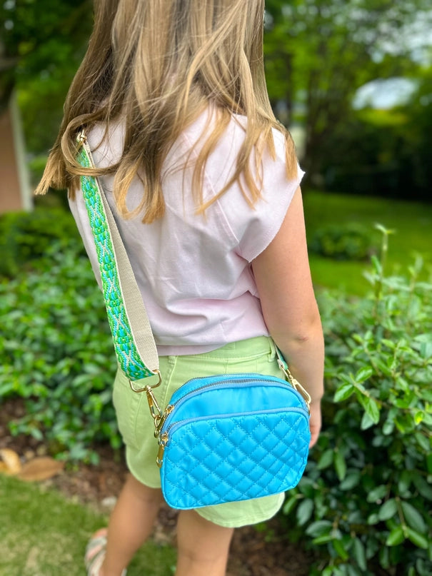 Turquoise Purse With Strap