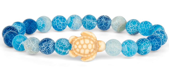 Fahlo Turtle Aqua Blue Journey Bracelet
