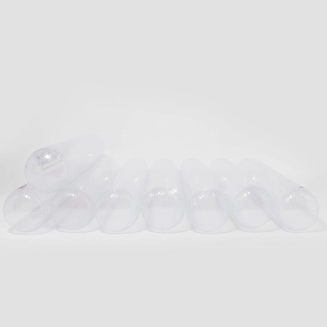 Luxe Twin Tube Lilo Clear