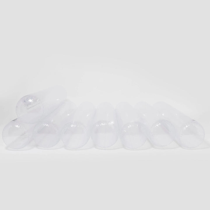 Luxe Twin Tube Lilo Clear