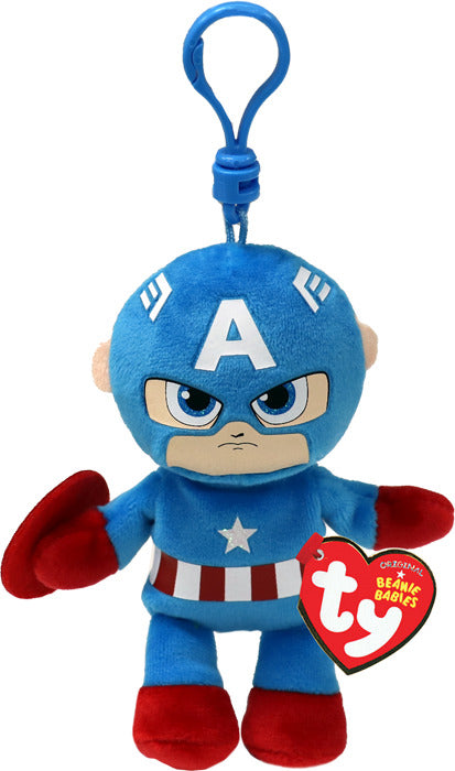 Beanie-Boos Clips 'Captain America'