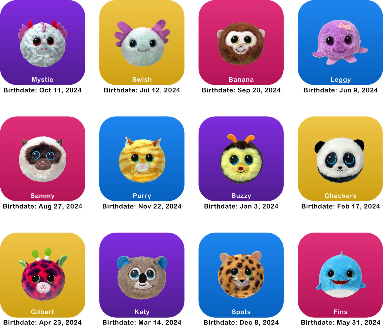 4月22日誕生日⚫️カシューナッツくま⚫️Ty ビーニーズ BeanieBaby Katy Koala Beanie Bouncer – Stevenson's Toys & Games