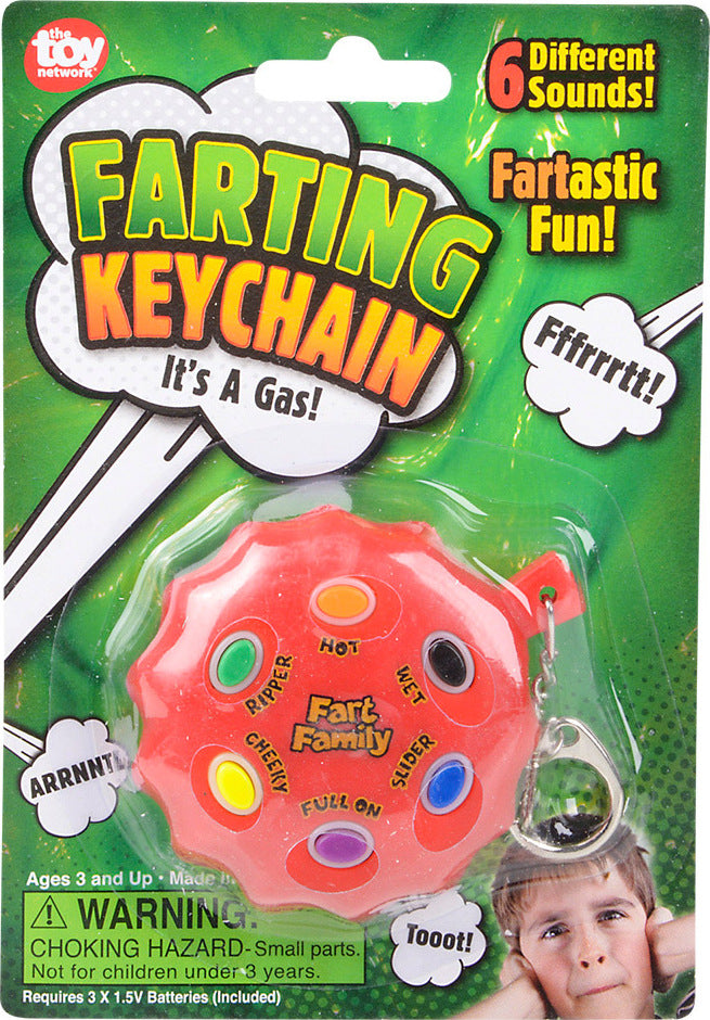 2.5" Fart Sound Keychain