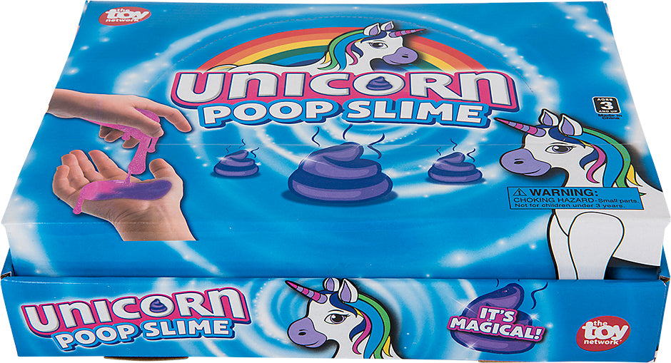 3" Unicorn Poop Slime