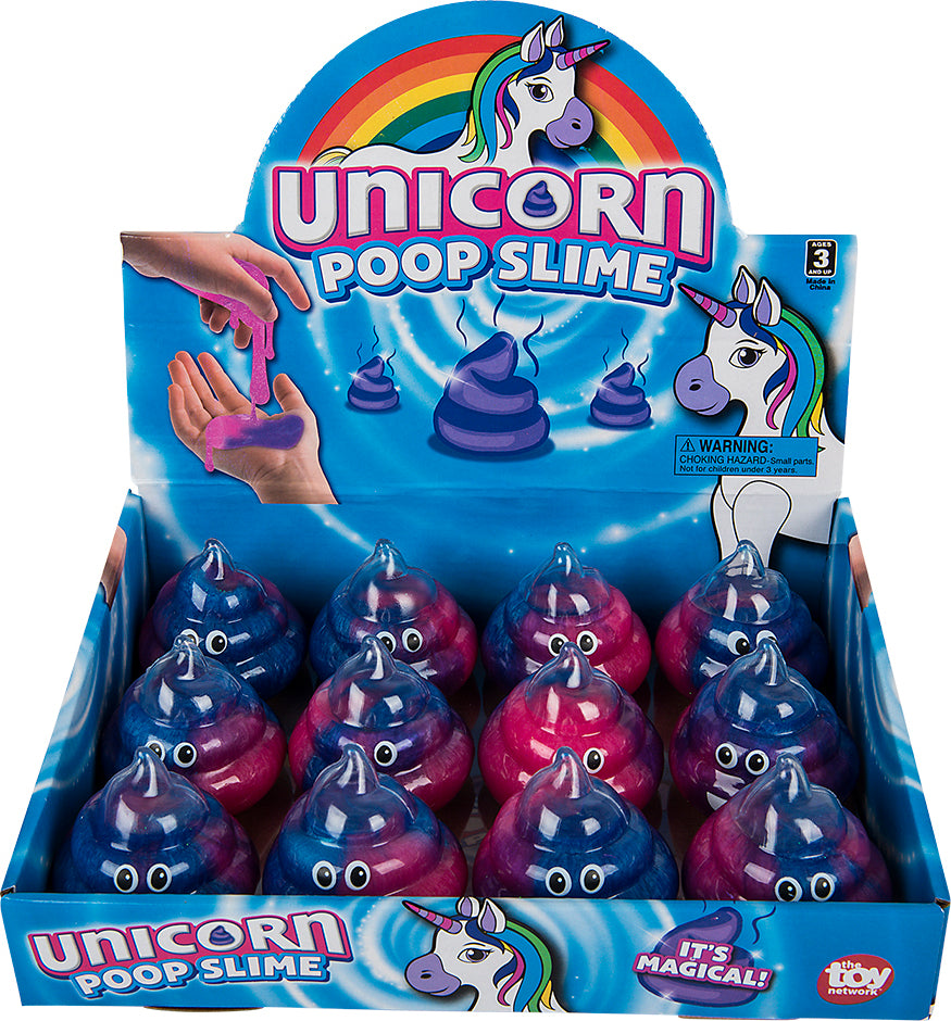 3" Unicorn Poop Slime