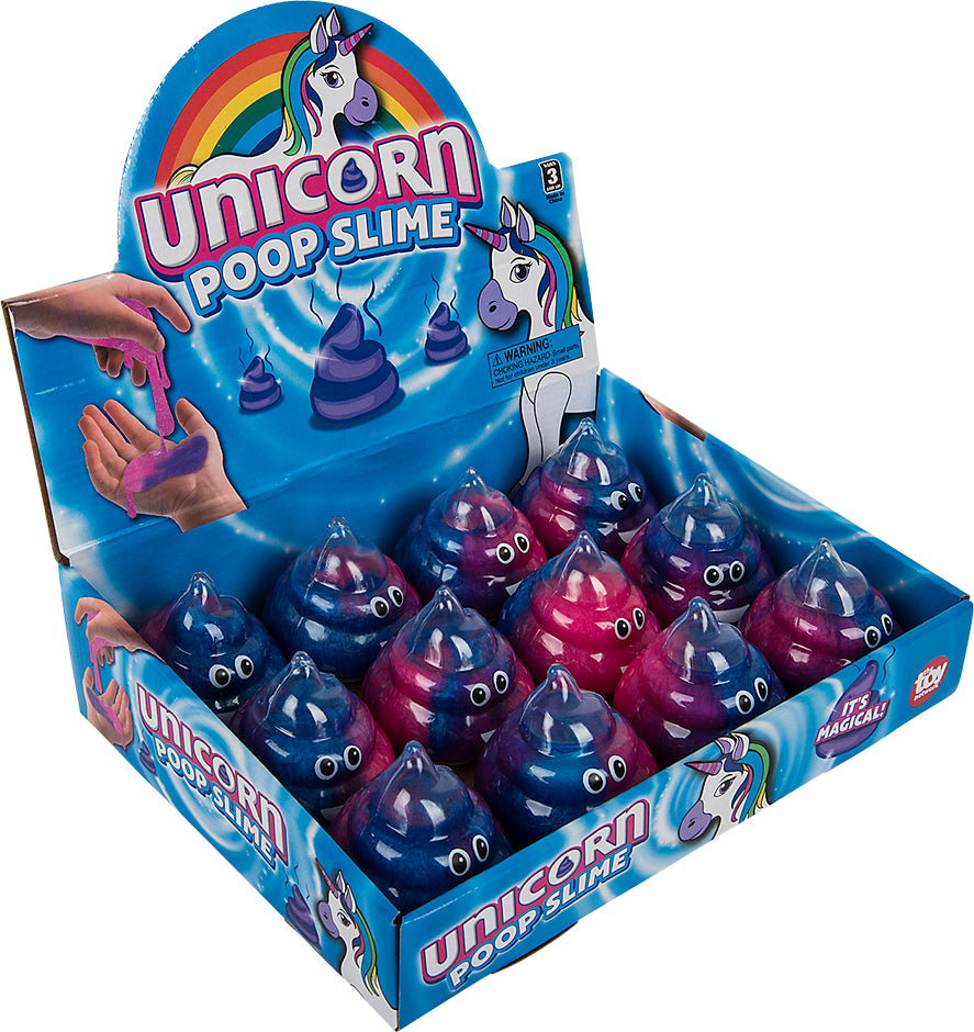 3" Unicorn Poop Slime