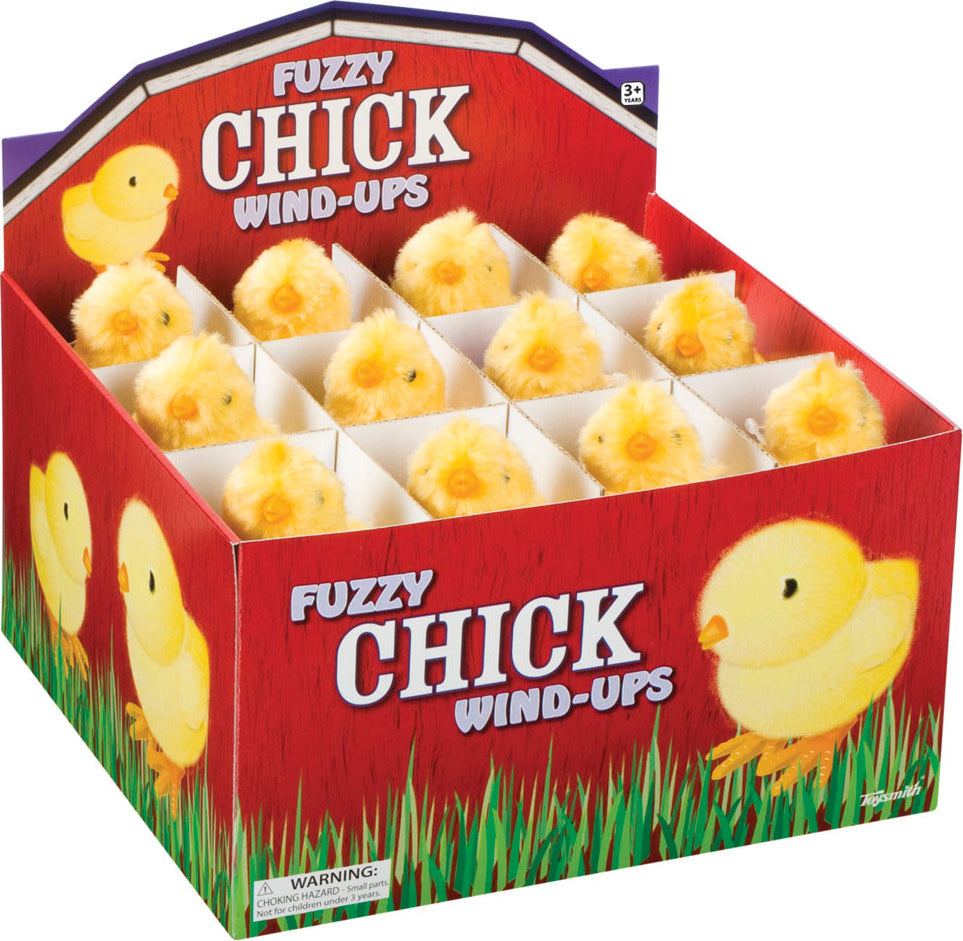 Fuzzy Chick Wind Up – Stevenson's Toys & Games