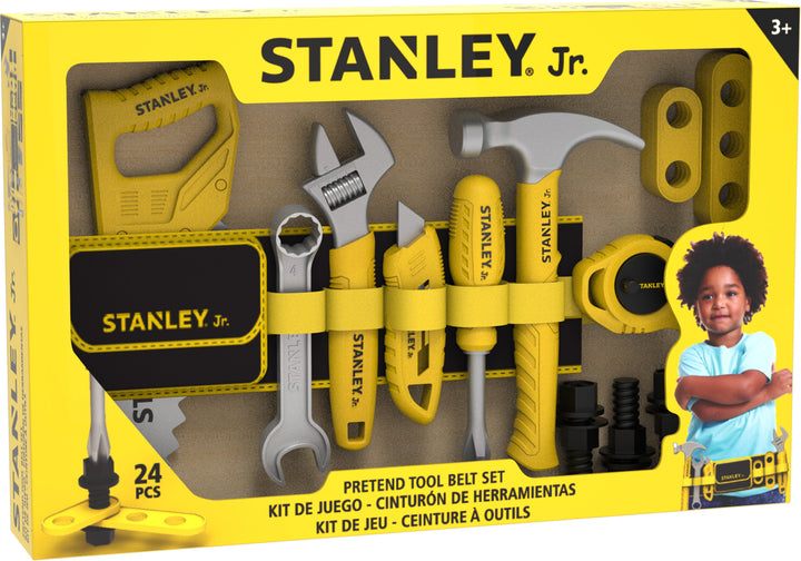 Stanley Jr. Pretend Play Tools & Toolbelt Set