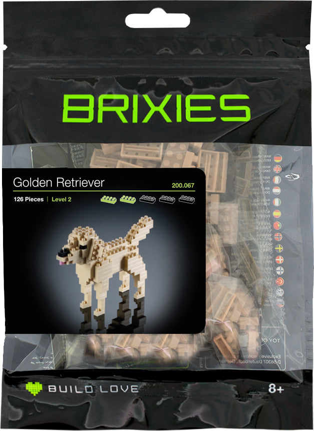 Large Zip Bag Golden Retriever