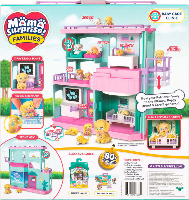 LLP Mama Surprise Families Veterinarian Playset