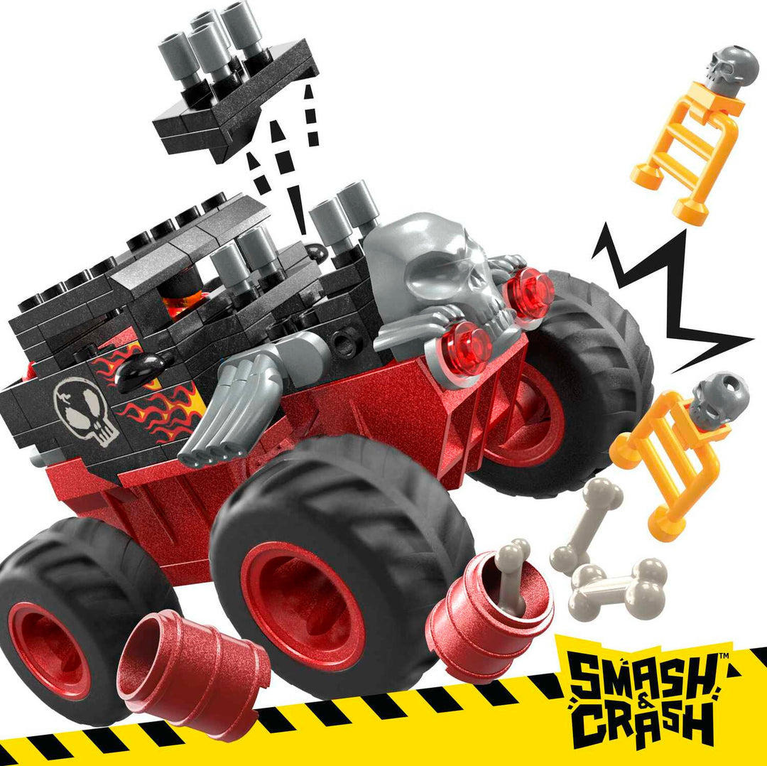 Mega Hot Wheels Smash n Crash Bone Shaker Crush Course 