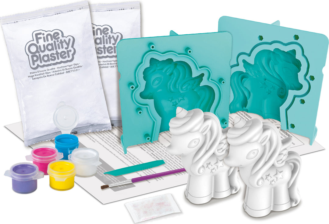 3D Mould & Paint Unicorns 