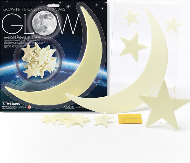 4M Glowing Imagination Glow Moon & Stars