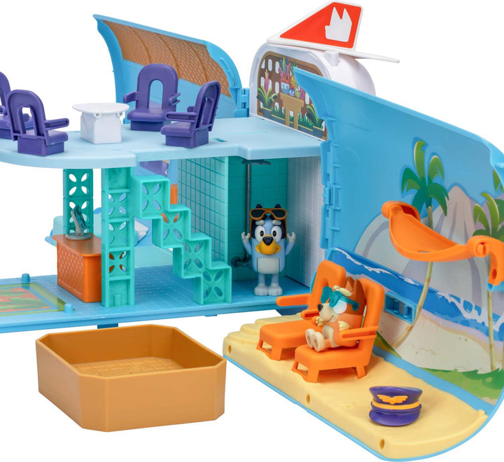 Bluey S11 3-In-1 Airplane Boat Hotel