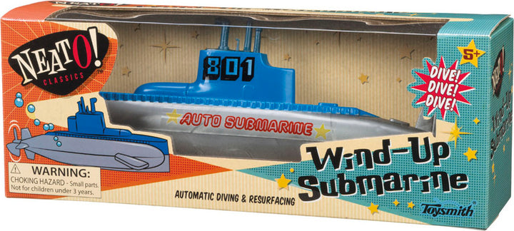 Neato! Wind up Submarine