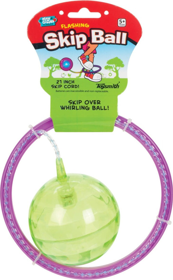 Playground Classics Flashing Skip Ball (Assorted Colors)