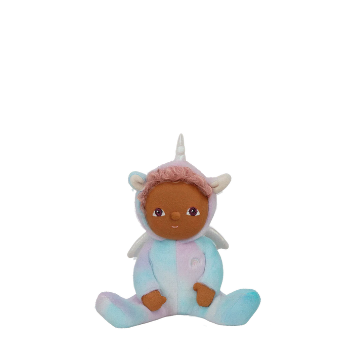 Uli Rainbow Unicorn Dinkum Doll