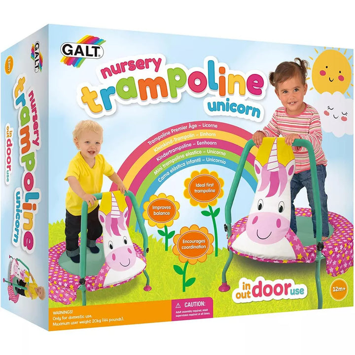 Unicorn Nursery Trampoline 1+