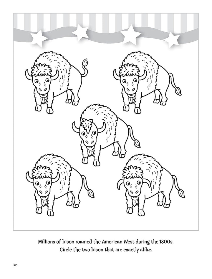 USA Puzzle Fun Activity Book