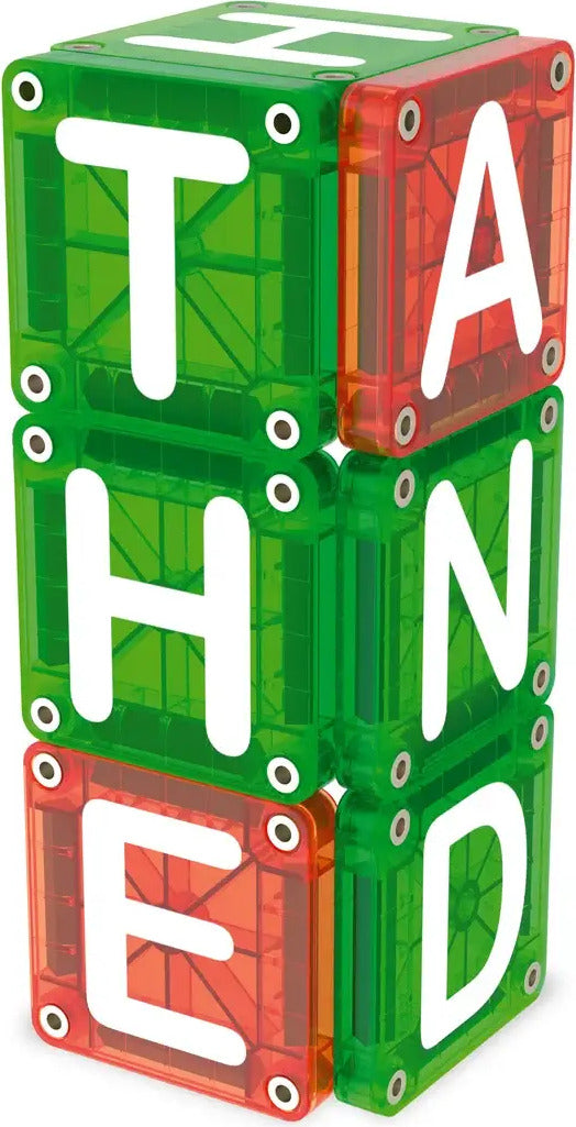 Magna Tiles microMAGS LEARN Letters