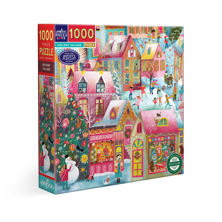 Holiday Village 1000 Pc Puzzle