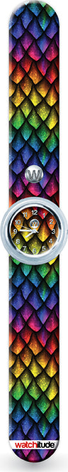 Rainbow Scales - Watchitude Slap Watch