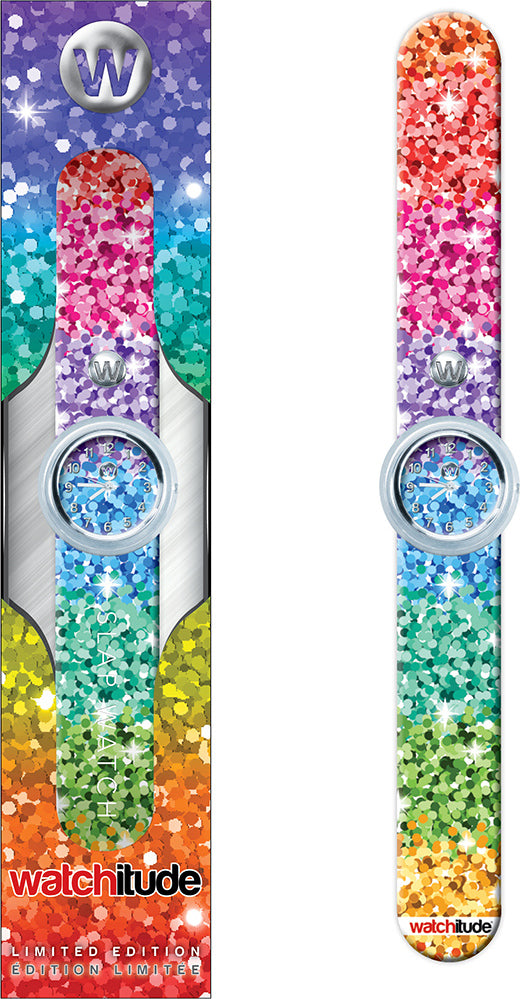 Sassy Sequins - Watchitude Slap Watch