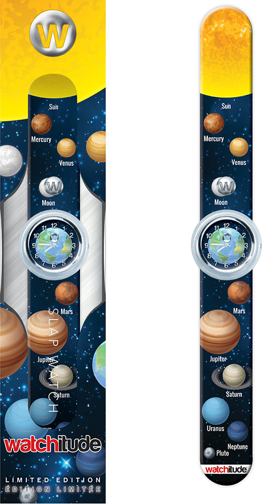 Solar system - Watchitude Slap Watch